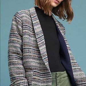 Anthropologie Harlyn Brooklyn Tweed Blazer